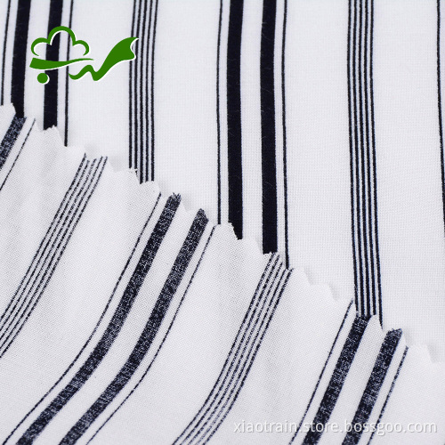 Jalur Borong 100% Rayon Print Fabric Custom Untuk Pakaian